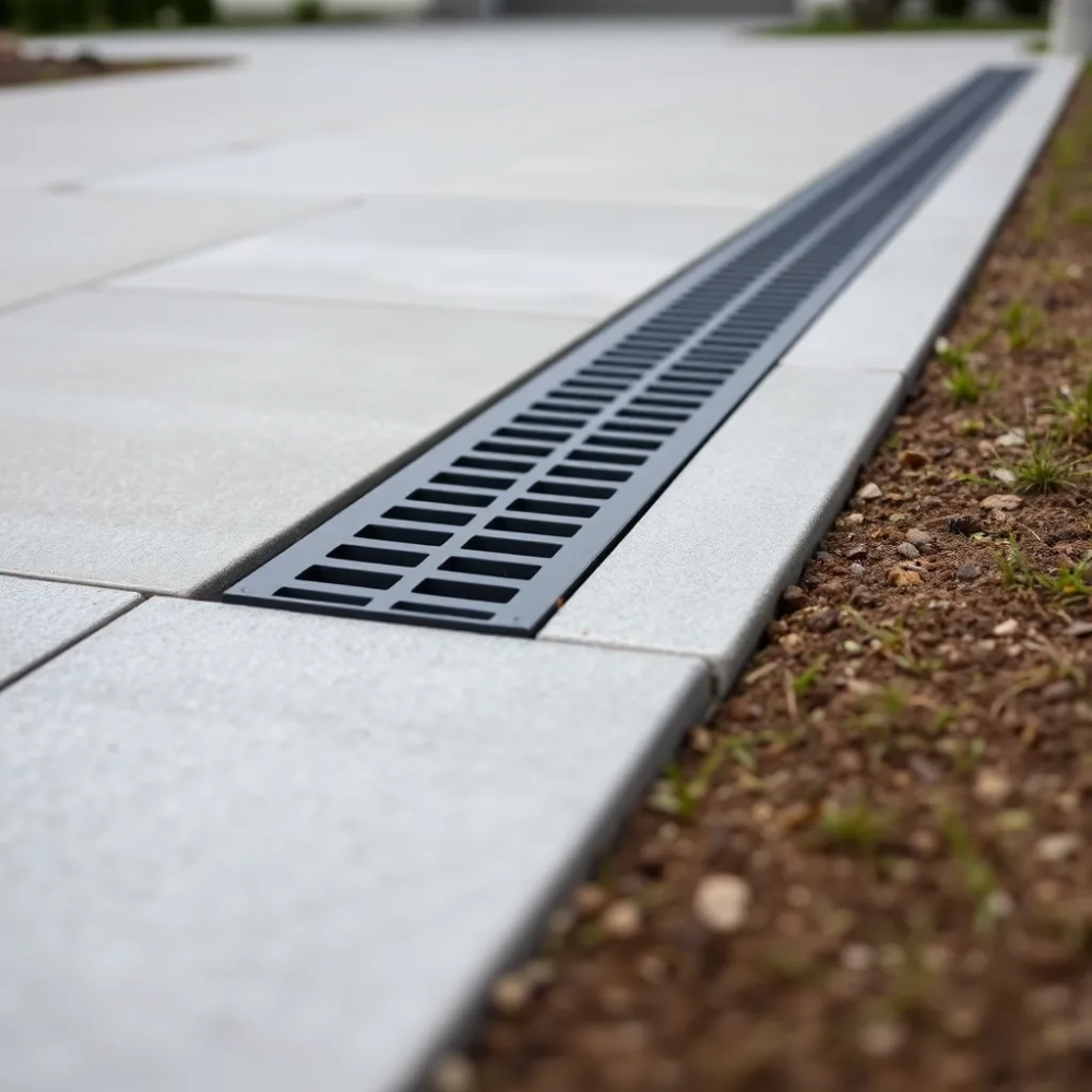 odpływ liniowy zewnętrzny