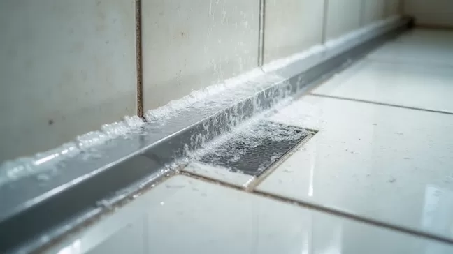 czyszczenie odpływu liniowego ściennego