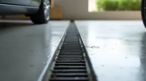 Jak zrobić odpływ liniowy w garażu