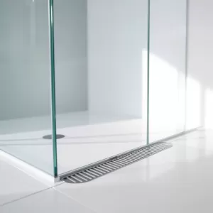 Jaka szerokość odpływu liniowego do kabiny 90