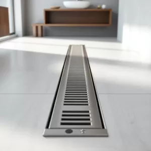 Odpływ liniowy slim montaż