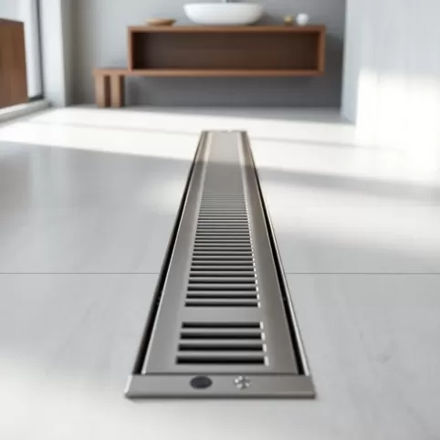 Odpływ liniowy slim montaż
