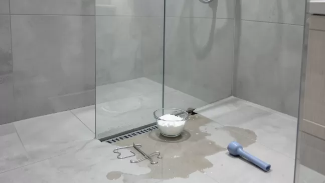 czym udrożnić odpływ liniowy
